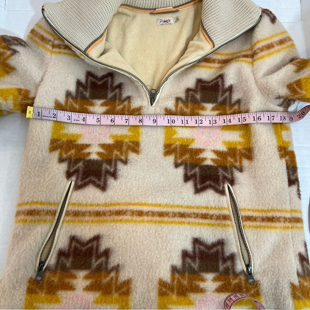 Faherty good feather x star nation quarter zip star nation | Size S - Picture 12 of 13